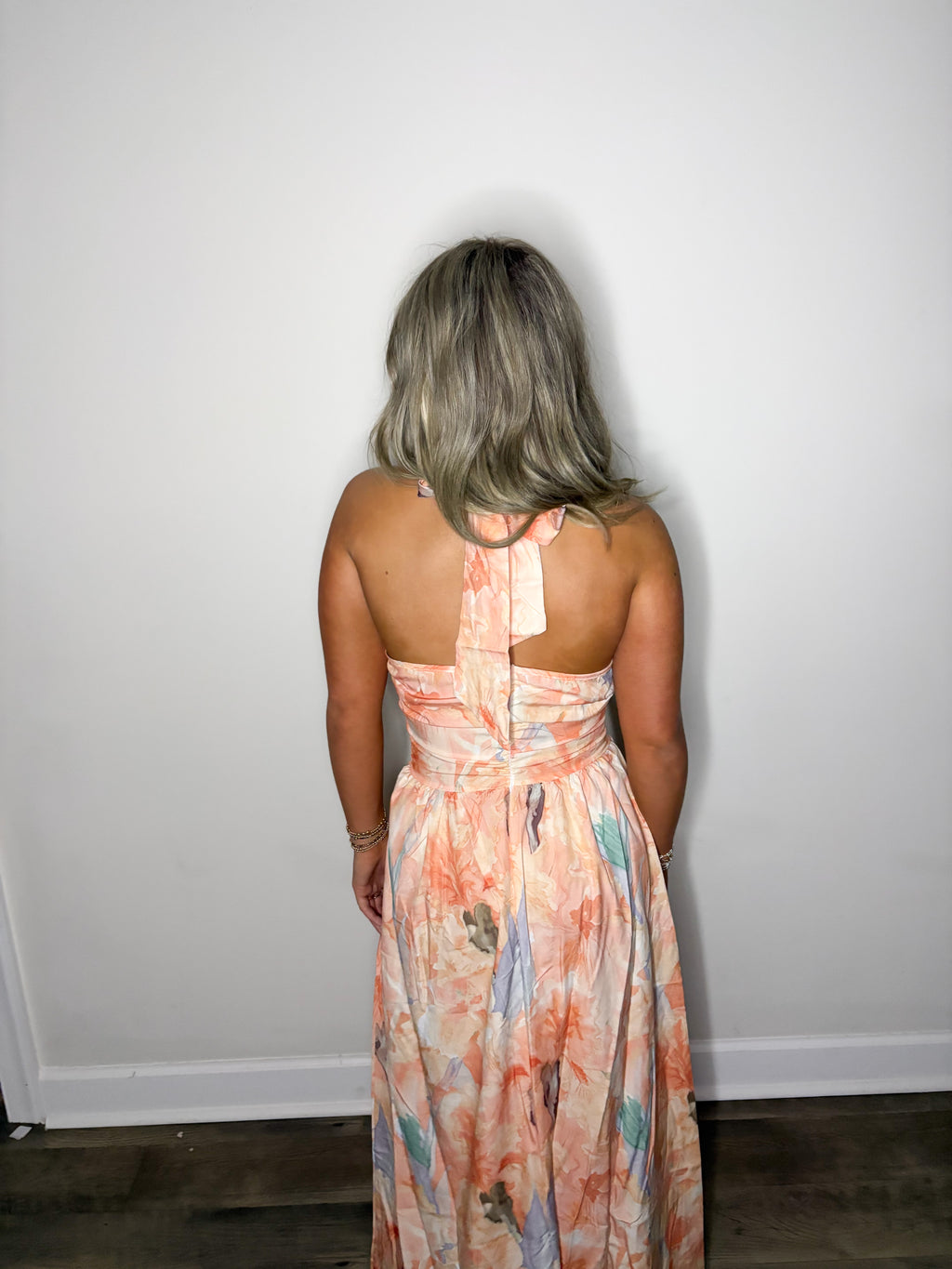 Colorful Long Beach Dress