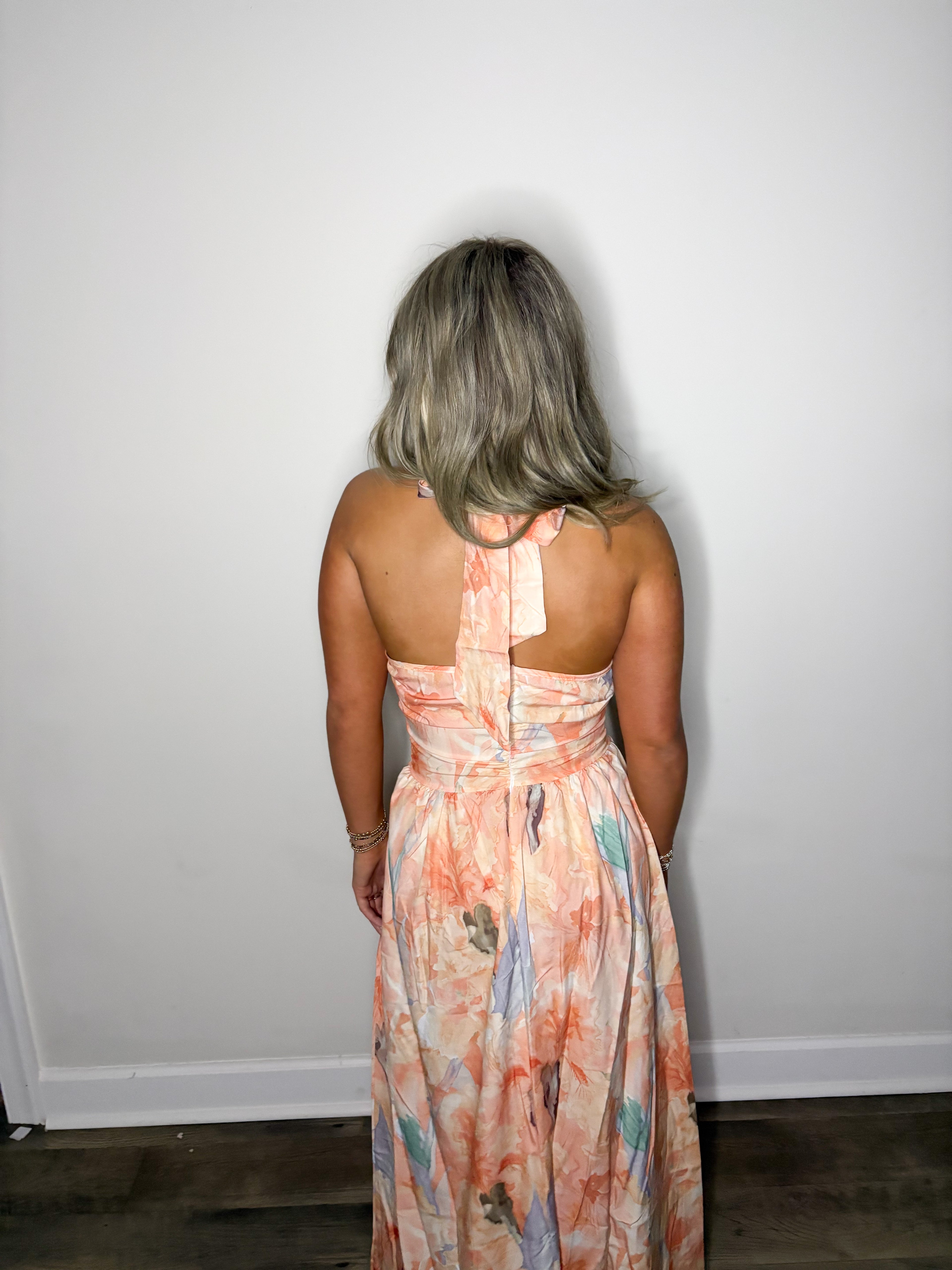 Colorful Long Beach Dress