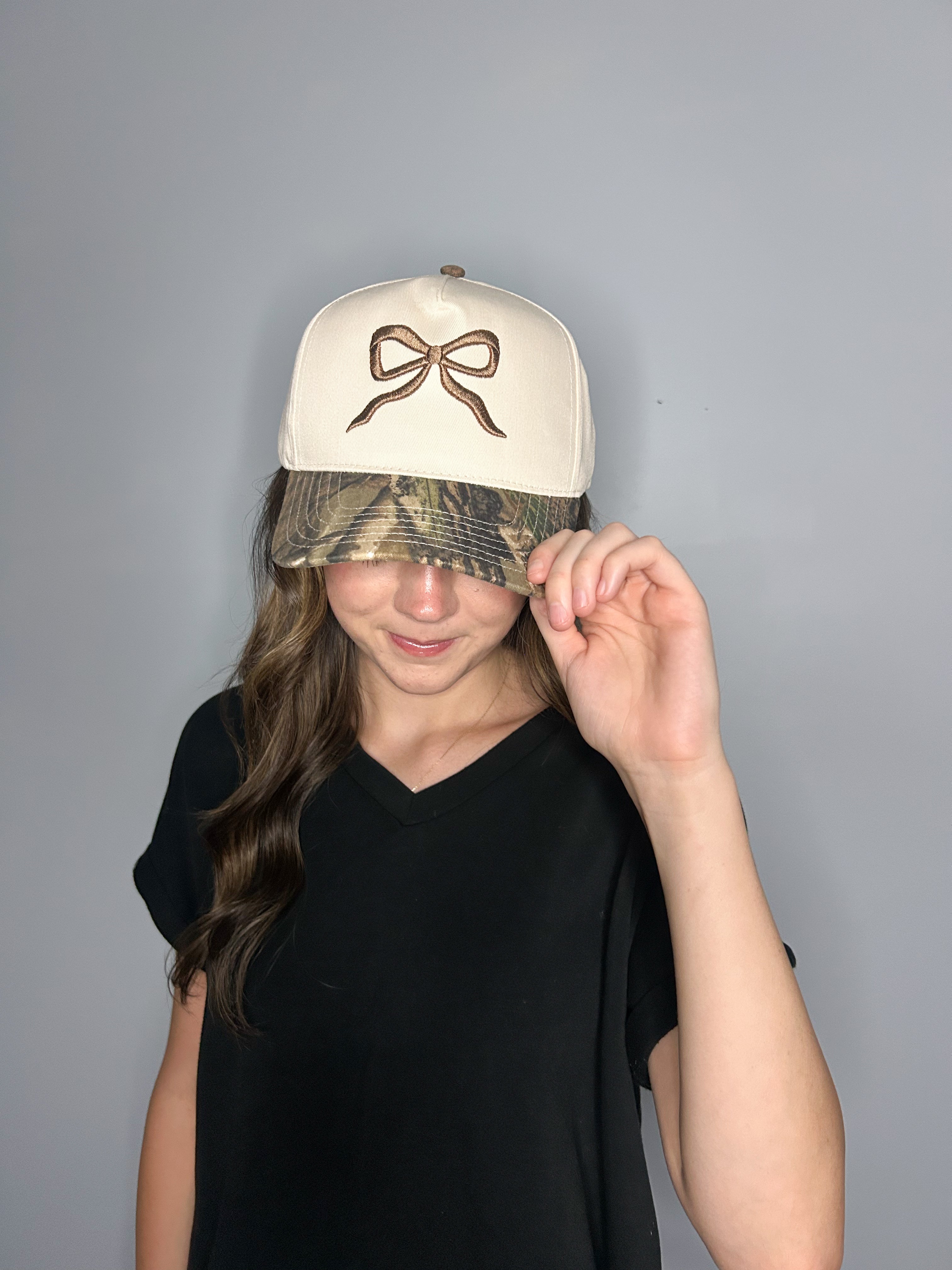 Camo Bow Hat