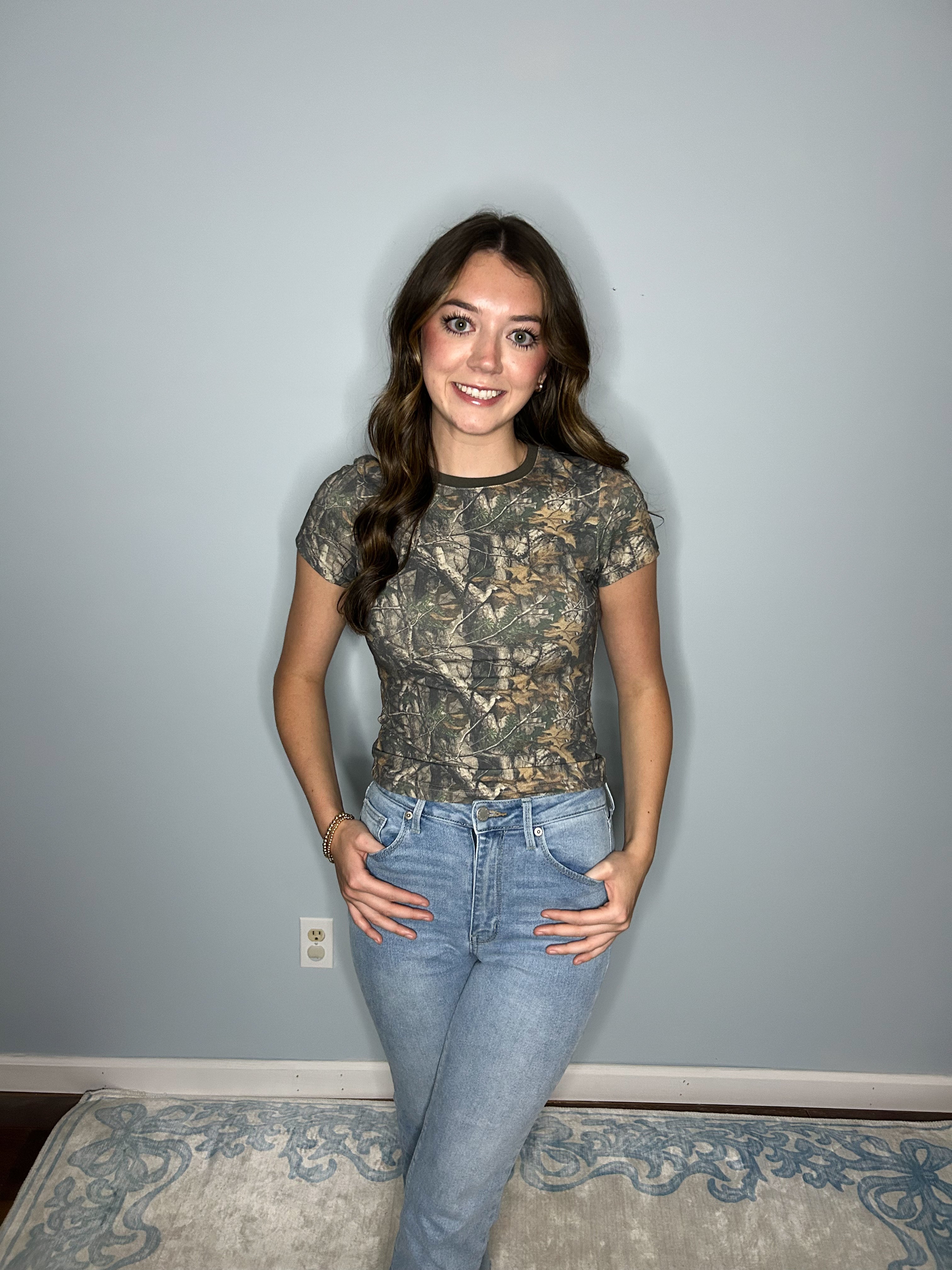 Camo Baby Tee