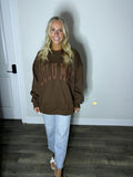 Lulu Mac Brown Sweatshirt