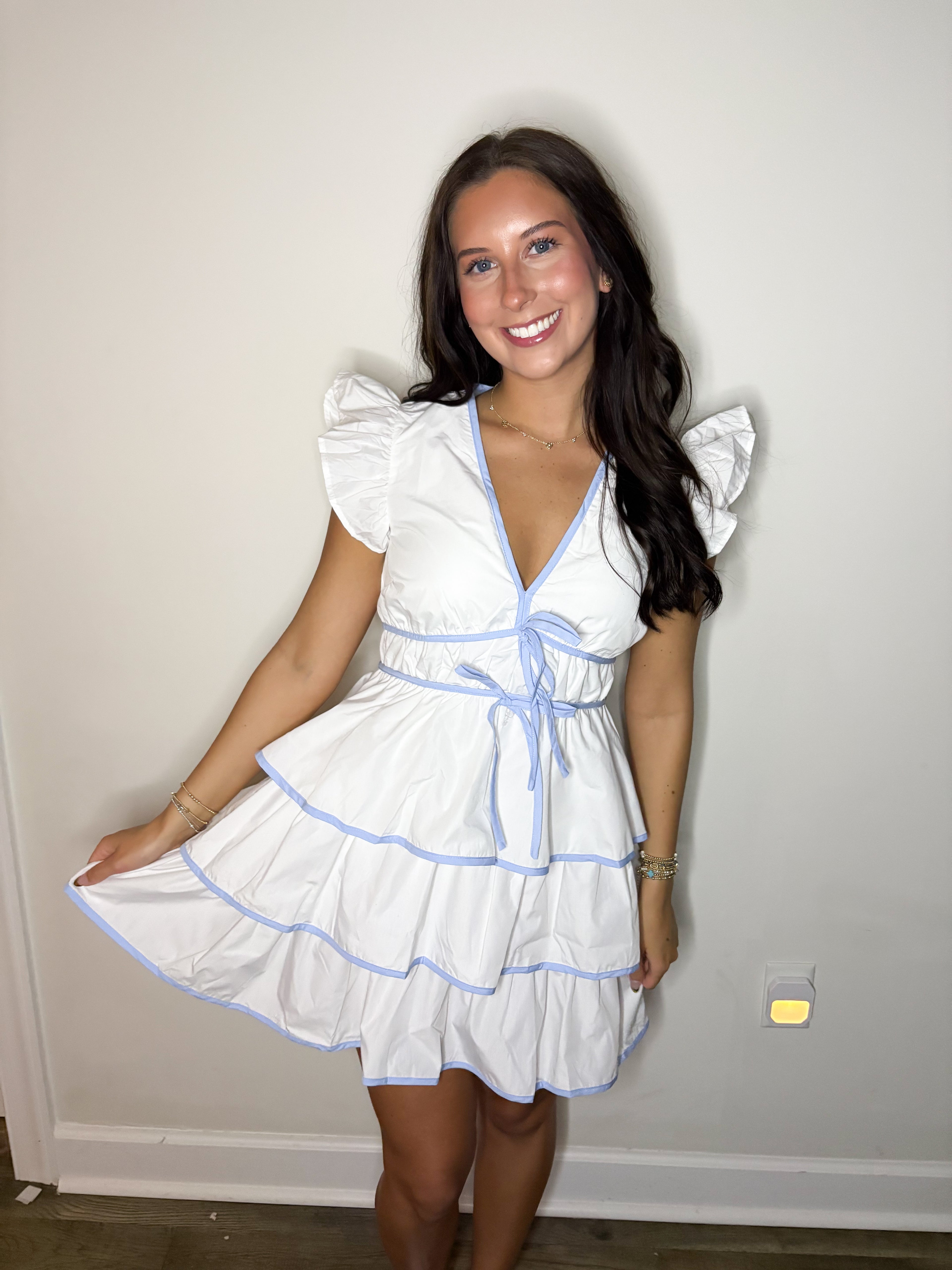 Ruffle Summer Mini Dress