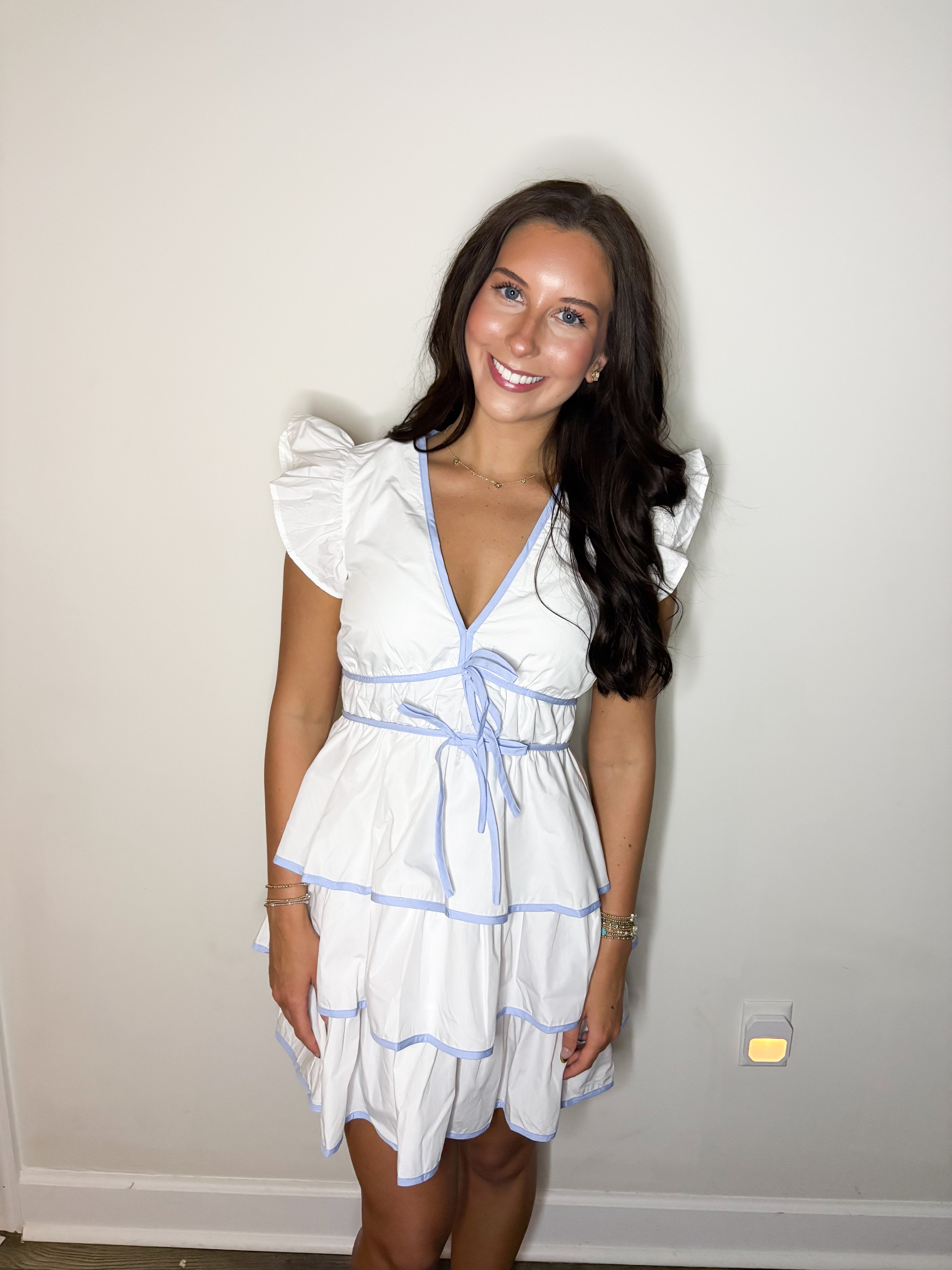 Ruffle Summer Mini Dress