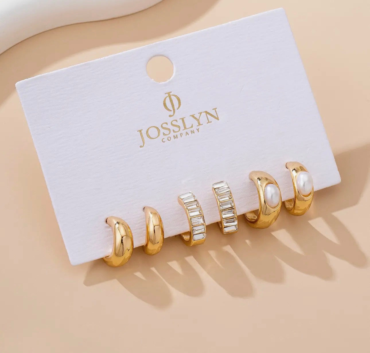 Pearl Hoop Trio