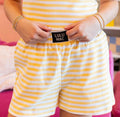 Yellow Stripe Short