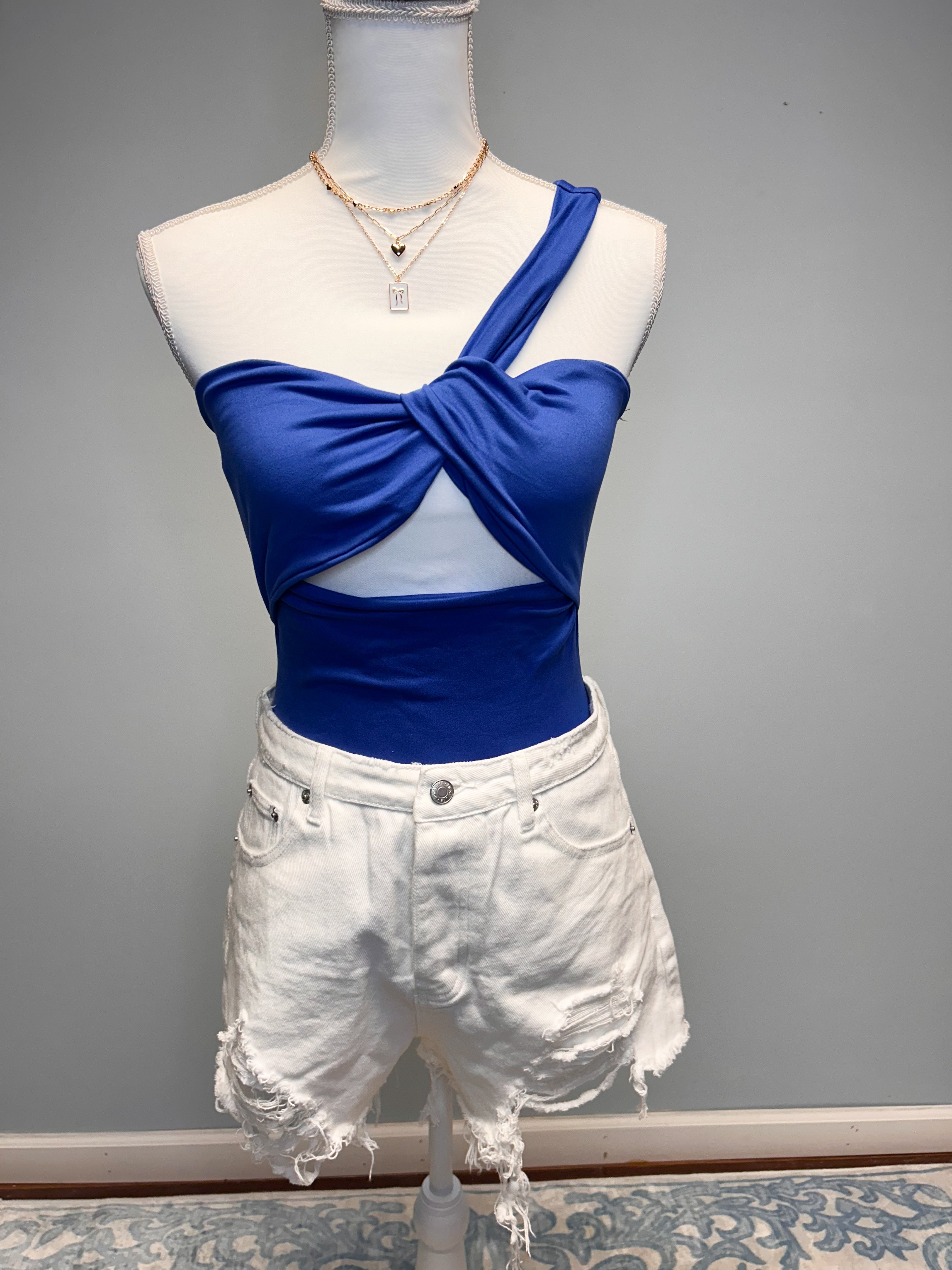 Reversible Bluebird Bodysuit